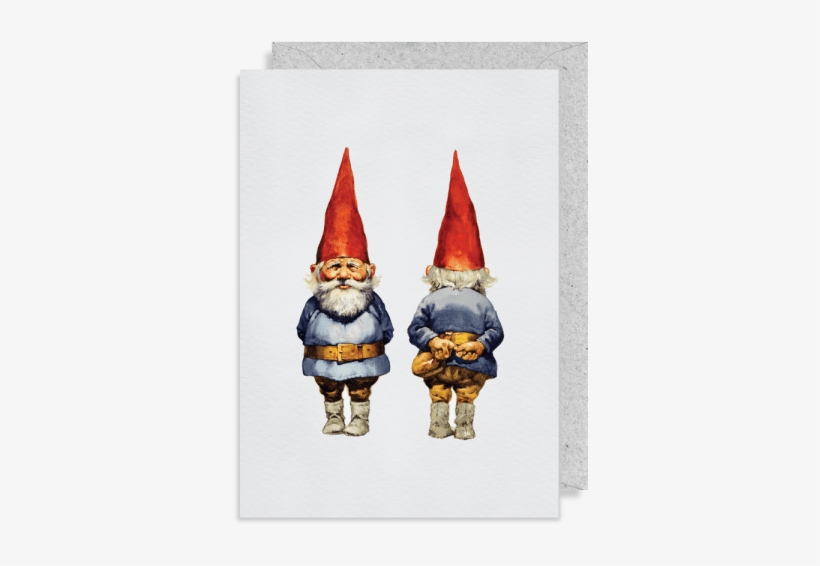 5002 Rien Poortvliet Greeting Card - Rien Poortvliet Gnomes, transparent png download