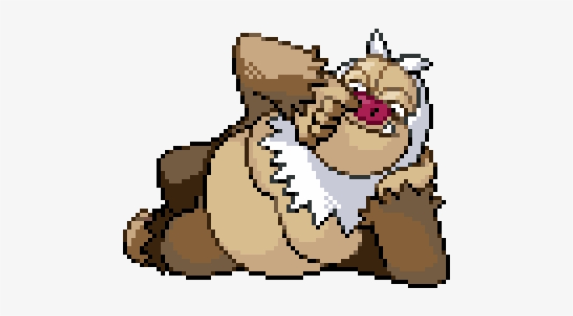 Random Image From User - Slaking Sprite, transparent png download