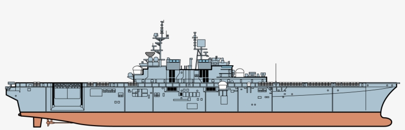 Navy Bidding Farewell To 6 Ships - America Class Amphibious Assault Ship Design, transparent png download