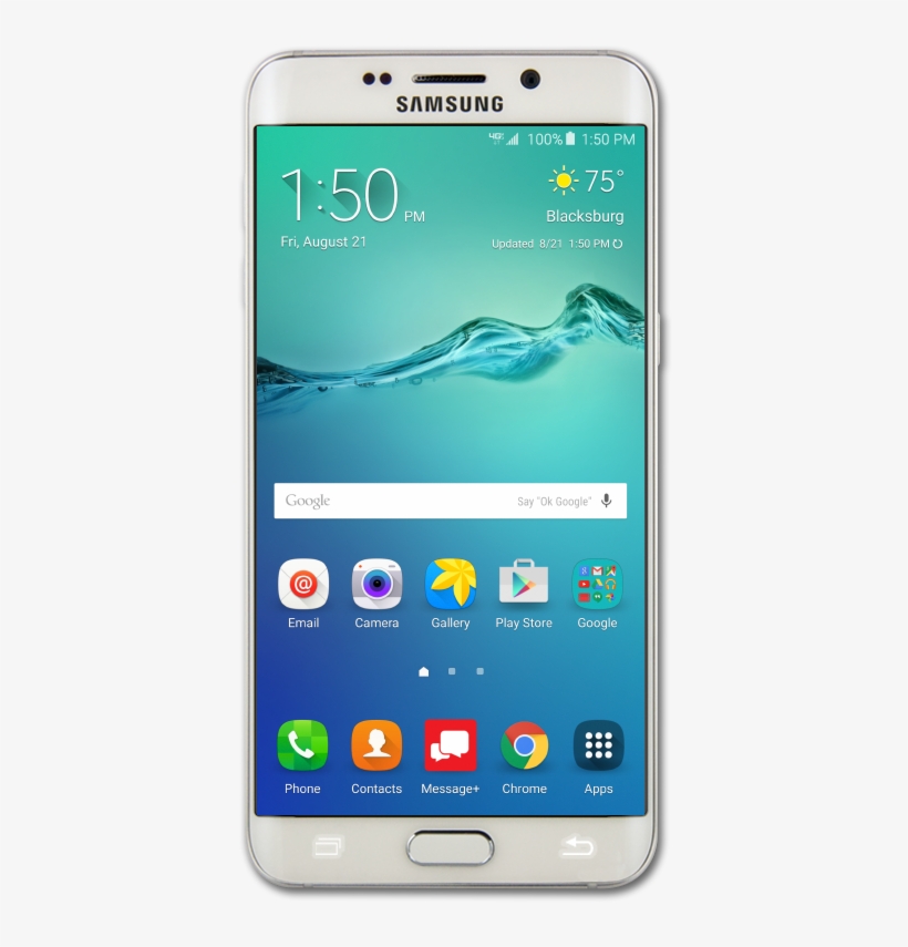 Samsung Galaxy S6 Edge Plus - 32 Gb - Black, transparent png download