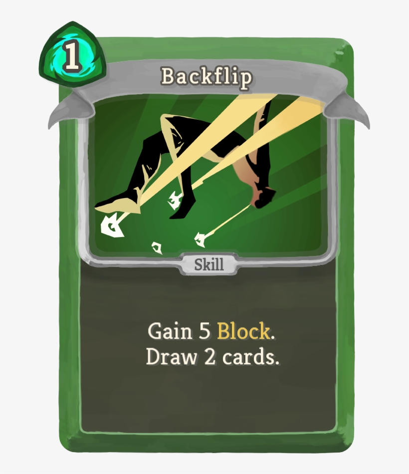 Backflip - Slay The Spire Backflip, transparent png download
