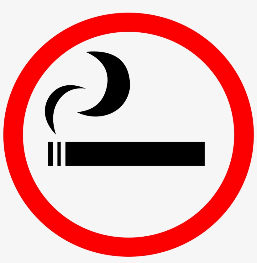 Open - Cigarette Sign, transparent png download