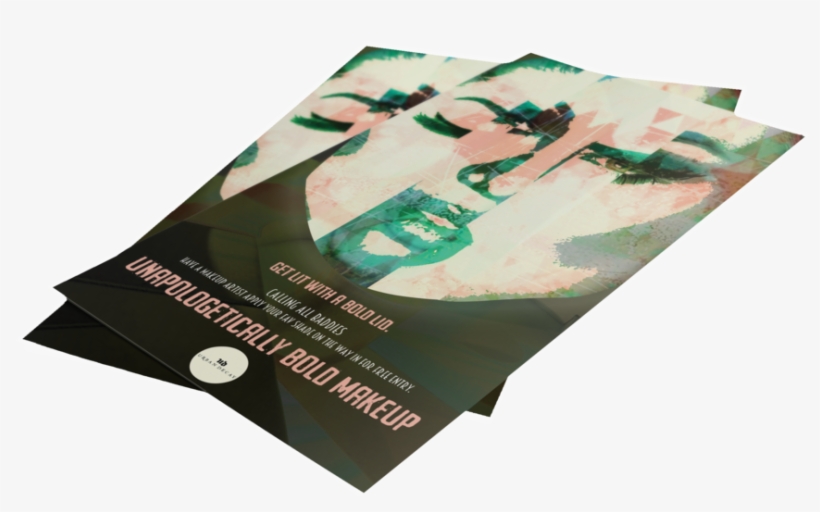 Urban Decay Flyer Mockup 0518 - Mockup, transparent png download