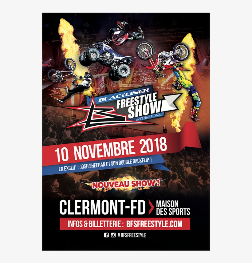 X Fighter Champion, X Games Medalist, Mr Double Backflip - Flyer, transparent png download