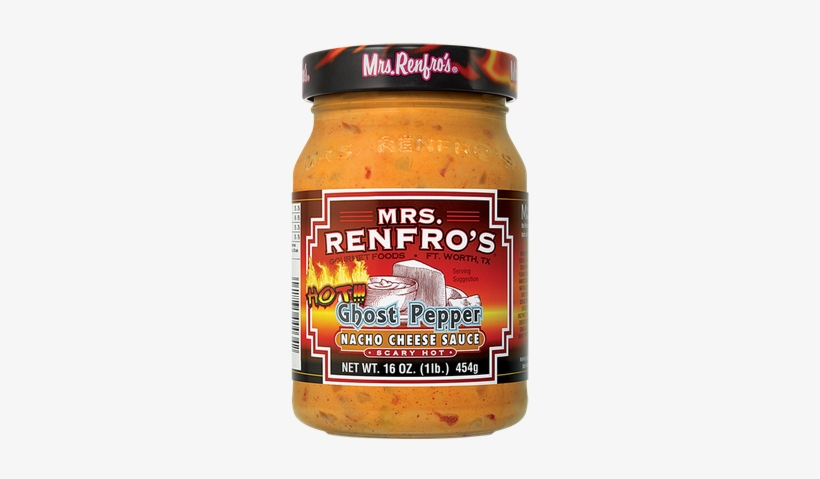 Renfro's Ghost Pepper Nacho Cheese Sauce - Mrs. Renfros - Cheese - Ghost Pepper Nacho Cheese -, transparent png download