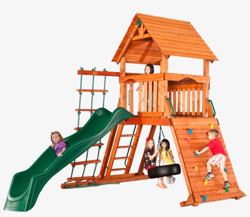 Sequoia Fort Climbing Frame - Grand Sequoia Backyard, transparent png download