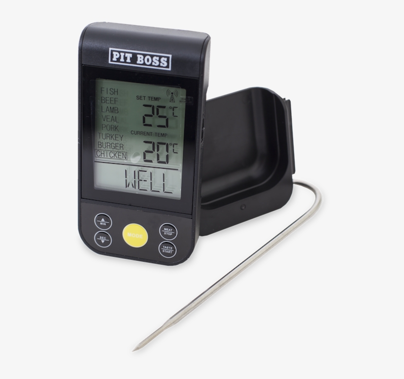 Pit Boss Remote Grill Thermometer - Barbecue Grill, transparent png download