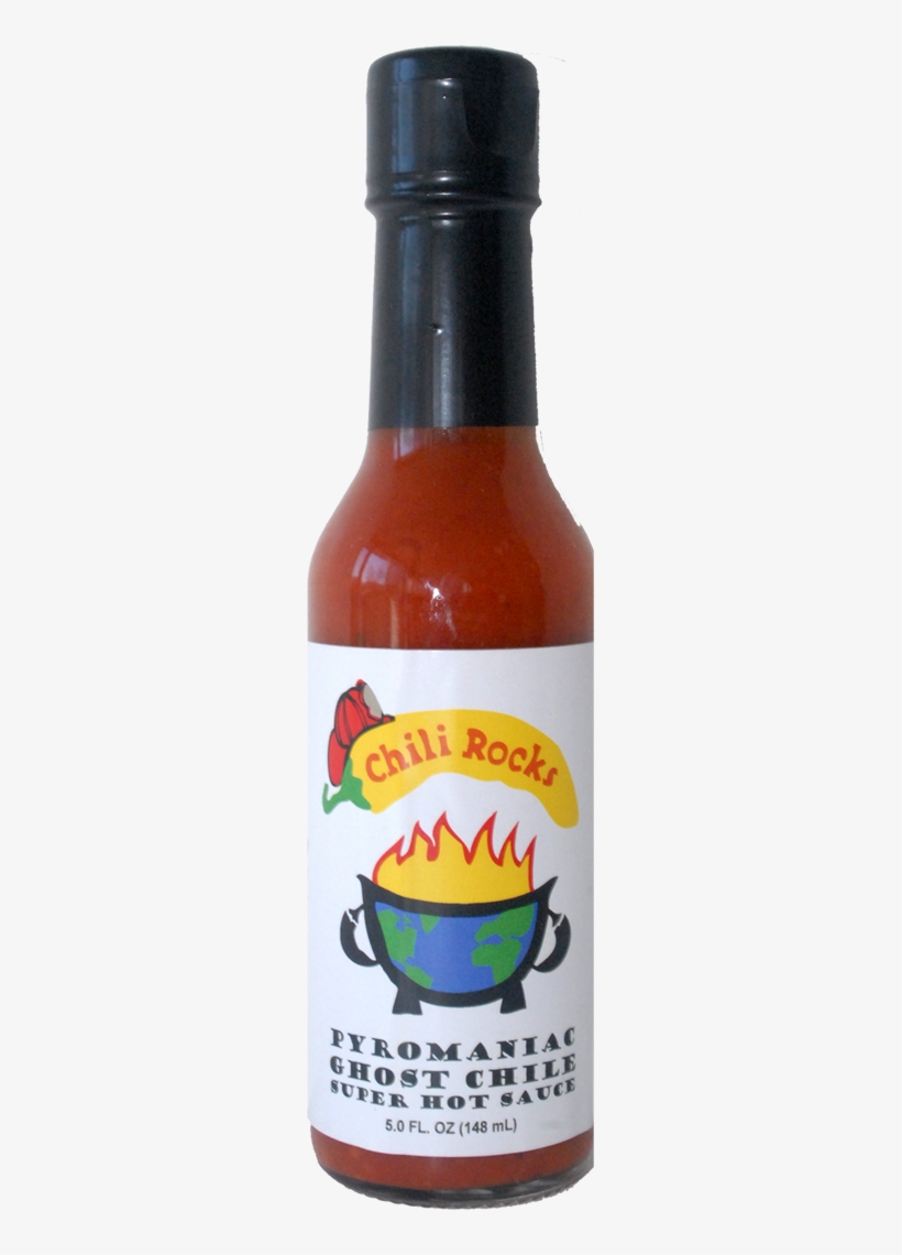 Pyromaniac Ghost Pepper Hot Sauce - Chili Pepper, transparent png download