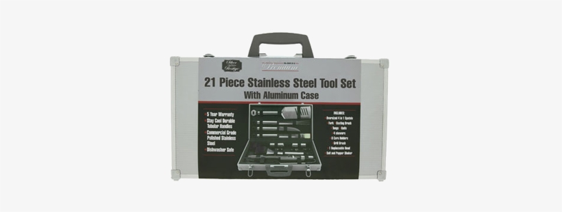 Chef Master 02066x Outdoor Barbecue Grill Utensils - Mr. Bar-b-q 1 - 21pc Tool Set, transparent png download
