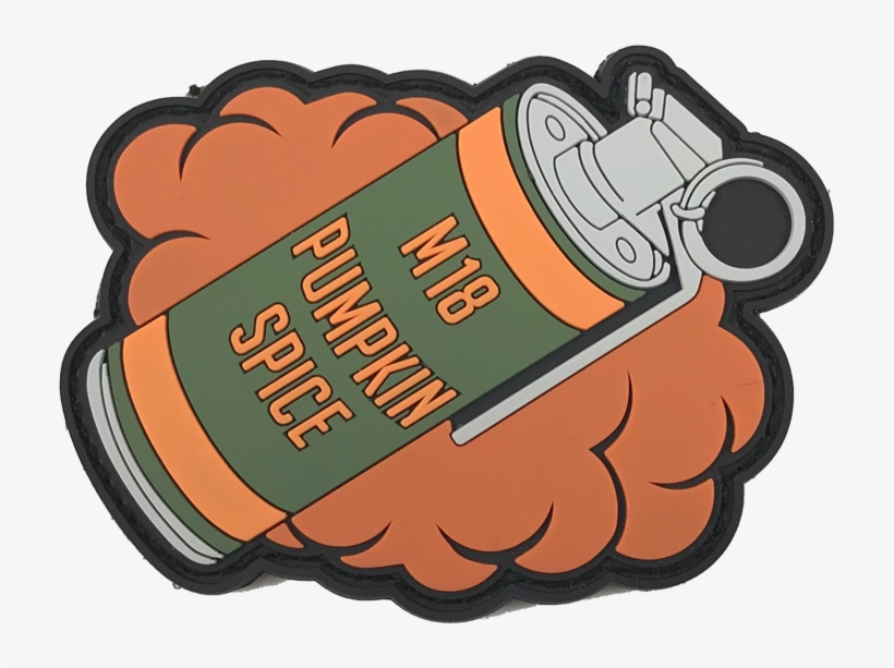 Pumpkin Spice M18 Smoke Grenade - Grenade, transparent png download