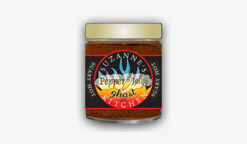 Believe - Suzannes Kitchen Pepper Jelly, Ghost, Scary Hot - 10, transparent png download