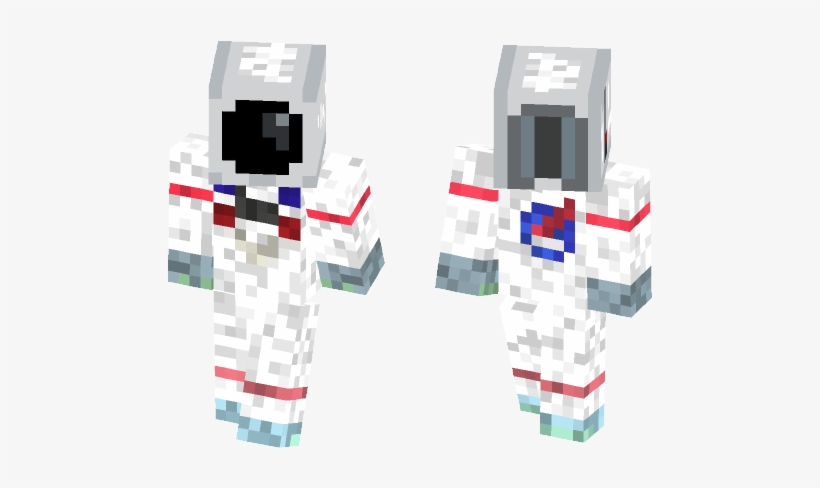 The Space Man - Minecraft, transparent png download