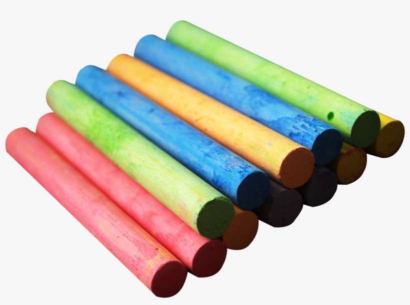 Chalkboard Png For Kids - Color Chalk Png, transparent png download