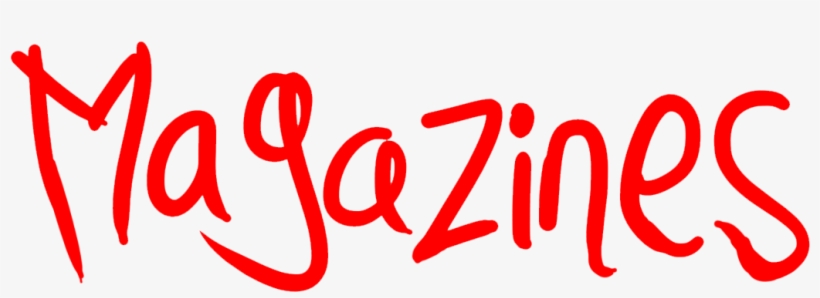 Open Magazine - Calligraphy, transparent png download