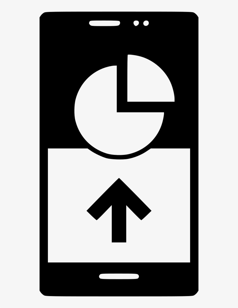 Cell Phone Arrow Ic Comments, transparent png download