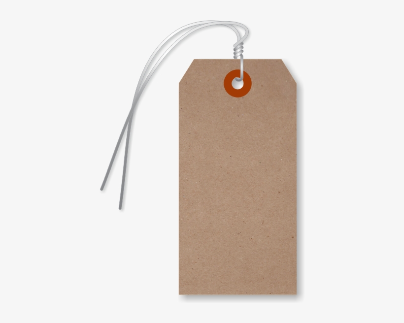 Recycled Kraft 11 Point Cardstock Tags - Keychain, transparent png download