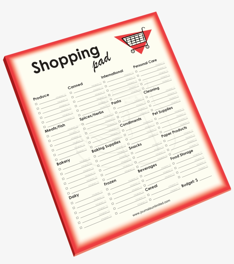 Jumbo Notepad, Shopping - Notepad++, transparent png download