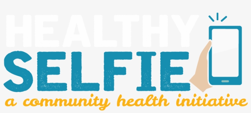 Healthy Selfie Logo For Chalkboard - Healthy Selfie, transparent png download