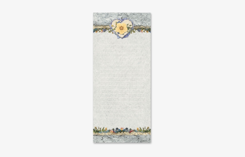 Potentilla Heart Notepad - Poster, transparent png download