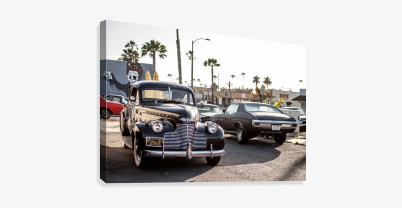 Classy Old School Car Canvas Print - Ingeniero Mecanica Automotriz, transparent png download