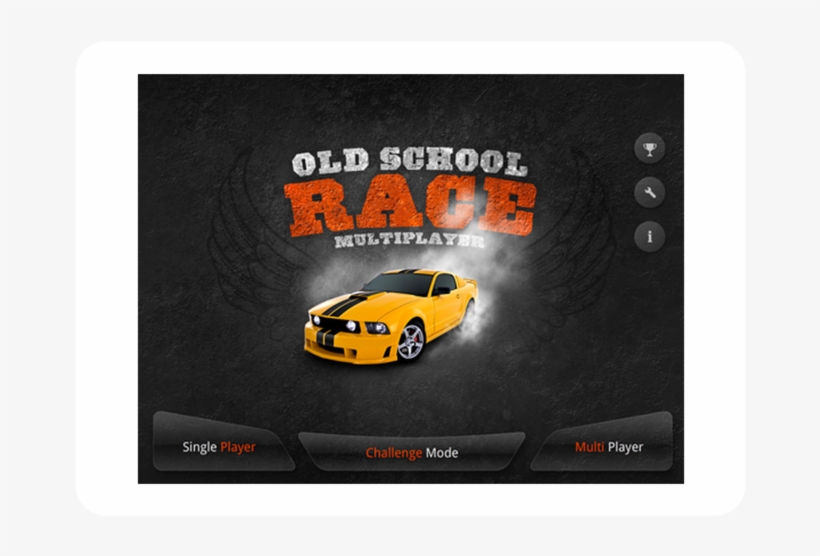 Old School Race - Ford Mustang, transparent png download