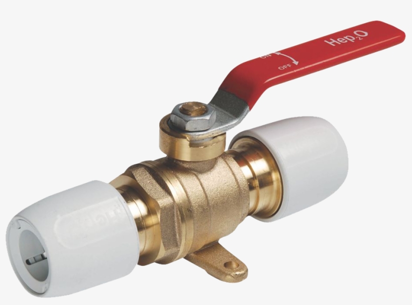Hep2o Llave De Paso Montante - Wall Mount Ball Valve, transparent png download