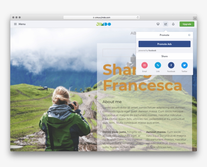 Jimdo Promote - Travel, transparent png download