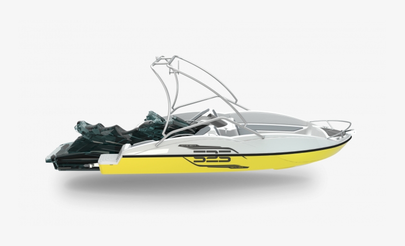 2018 Sealver Wave Boat 525 Wake - Sealver Wave Boat 525, transparent png download