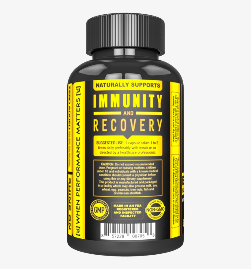Immune System Support Extra Strength - The Non-gmo Project, transparent png download
