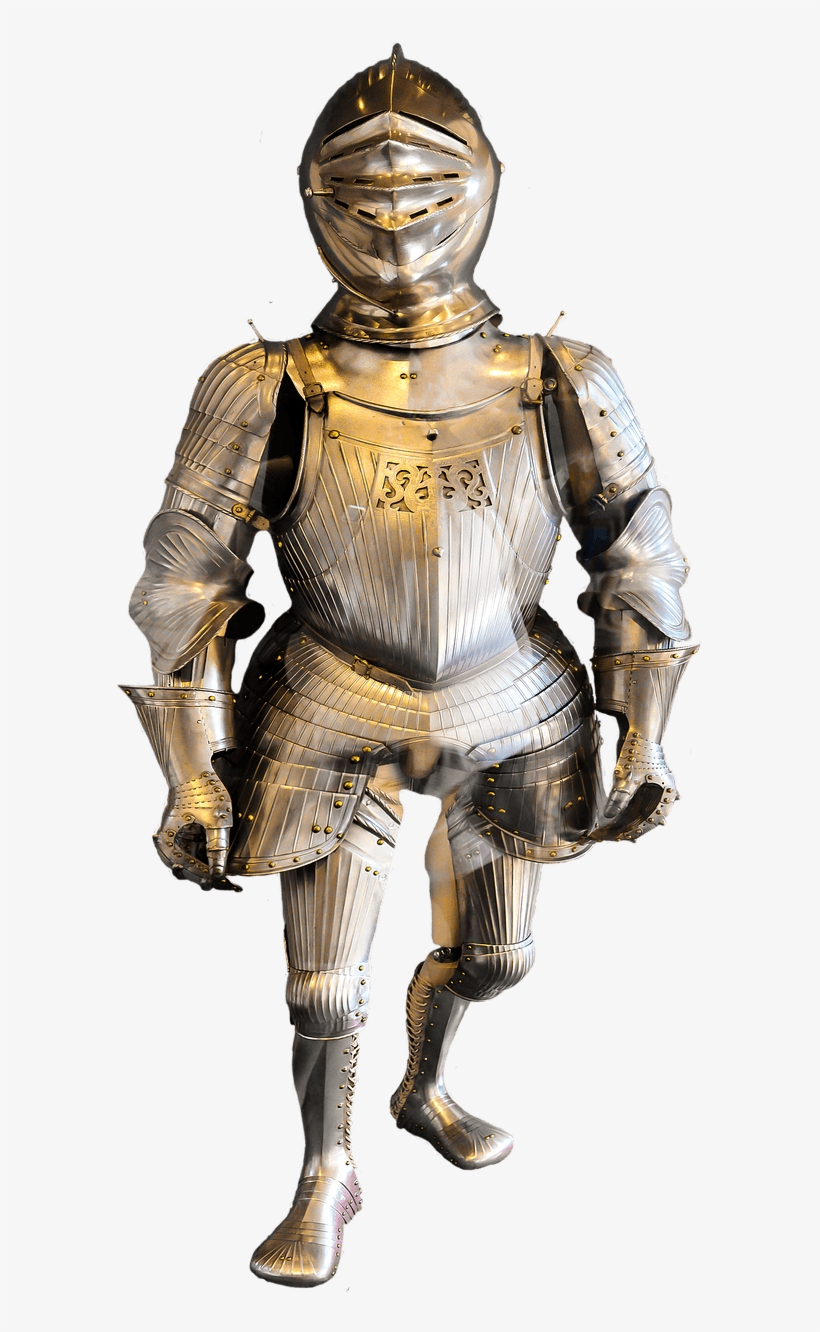 Knight In Armour Png - Caballero Con Armadura Png, transparent png download