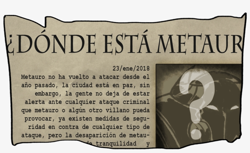 Periodico2 - Metauro Villanos, transparent png download