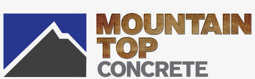 Mountaintop Concrete - Graphic Design, transparent png download