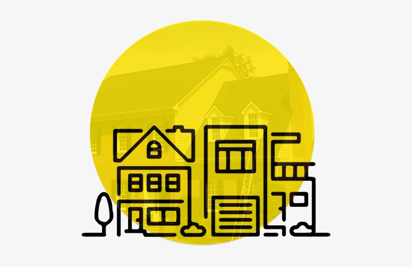 Gutterman Homepage Icon Large - Real Estate, transparent png download