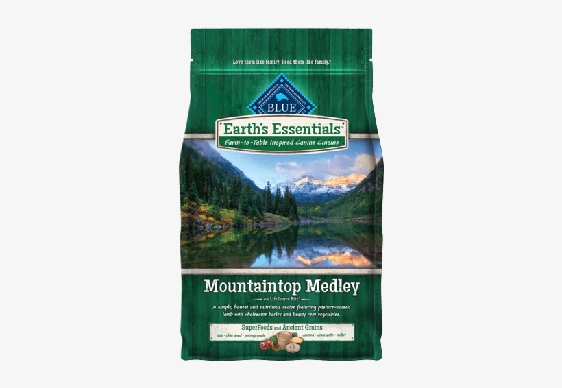 Blue Buffalo Earth's Essentials Mountaintop Medley - Blue Buffalo Pacific Grill, transparent png download
