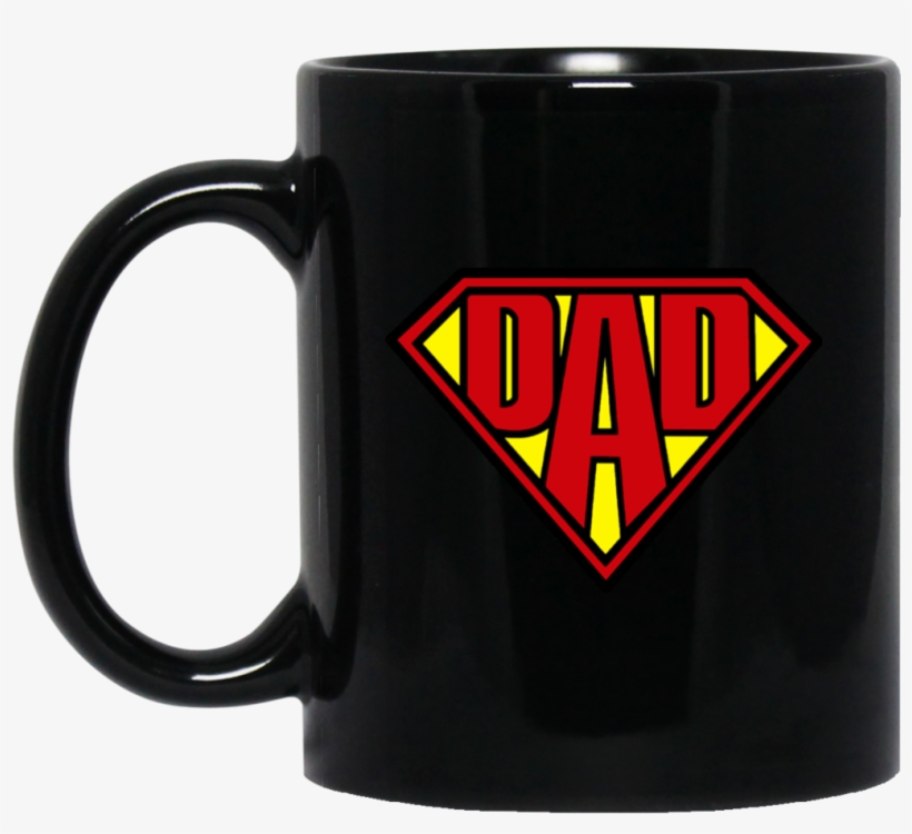 Super Dad Man Mug Cup Coffee Gifts Fathers Day - Mug, transparent png download