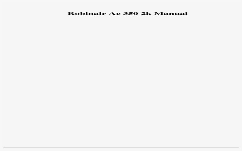 Robinair 34701 Manual Rh Robinair 34701 Manual Elzplorers - Beige, transparent png download