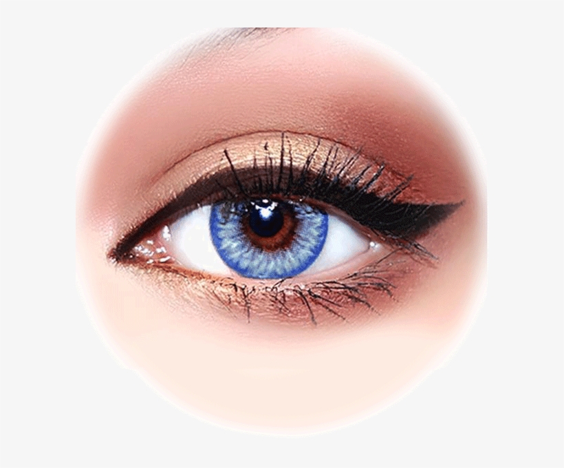 Bona Coffee Macchiato-realistic - Light Grey Contact Lenses, transparent png download