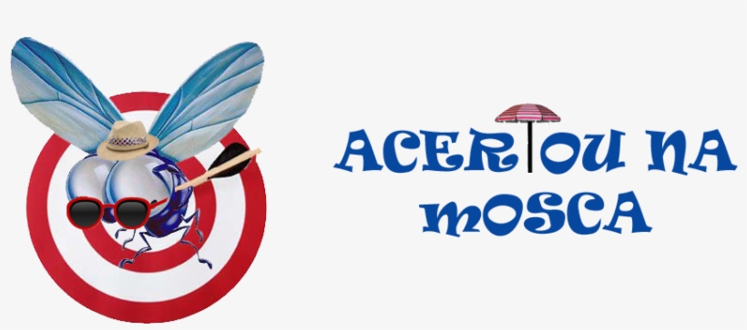 Acertou Na Mosca Logo E Texto Copy - Text, transparent png download