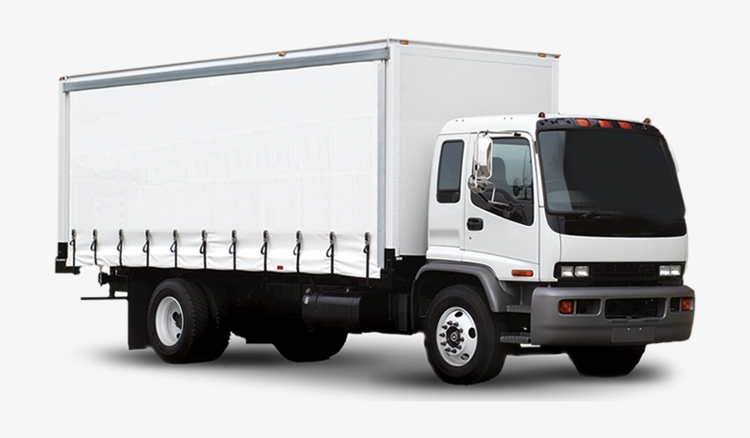 Curtain Side Truck, transparent png download