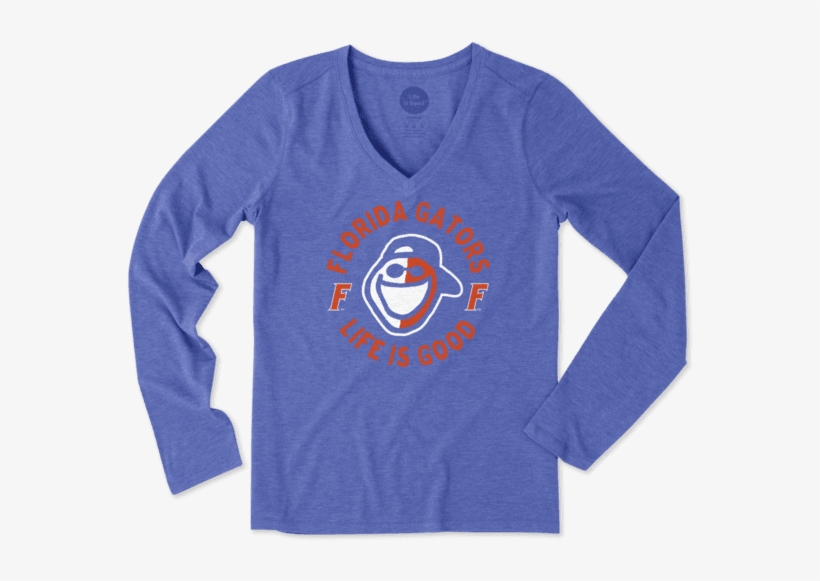 Life Is Good Women's Villanova Daisy Long Sleeve Cool, transparent png download