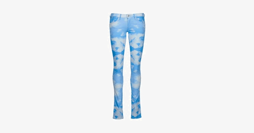 Skinny Τζιν Wrangler Courtney Skinny Sunny Sky Σύνθεση - Jeans, transparent png download