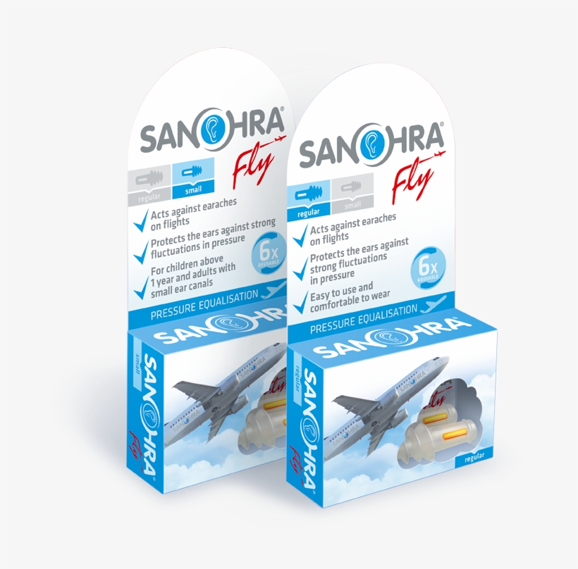 Sanohra Fly Ear Plugs - Earplugs For Plane Pressure, transparent png download