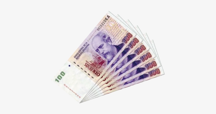 Billetes Pesos Png - Peso Argentino A Peso Uruguayo, transparent png download