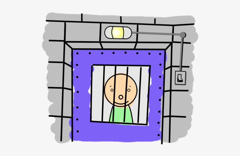 Prisoner Behind A Door With A Light - Prisoner, transparent png download
