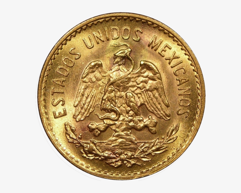 1955 Mexico Gold 5 Pesos - 1866 Australian Sovereign Gold, transparent png download