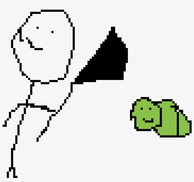 Poorly Drawn Flyswatter With Poorly Drawn Buy - Drawing, transparent png download