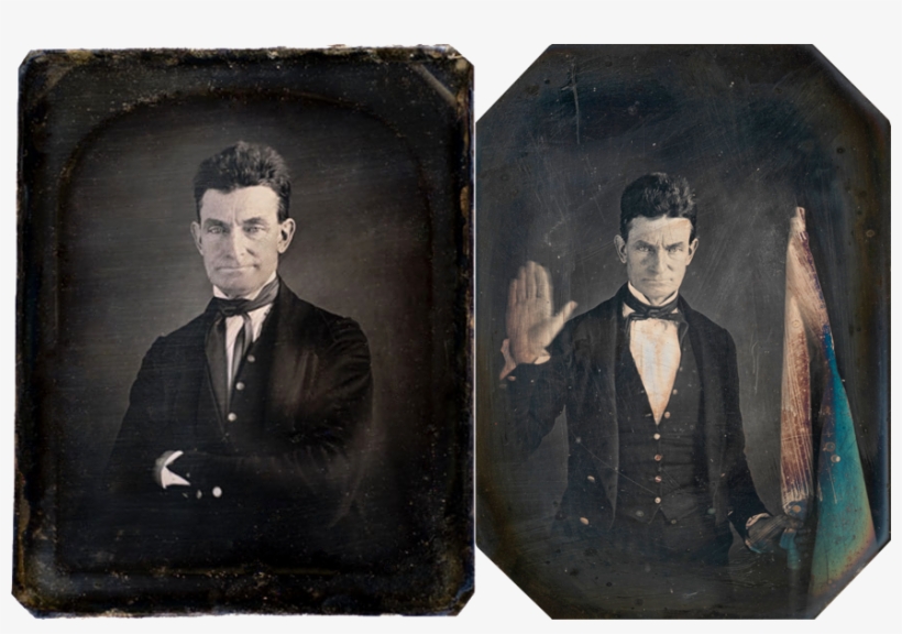 Here He Heard The Stirring Words Of Abolitionists Like - Augustus Washington John Brown Daguerreotype, transparent png download