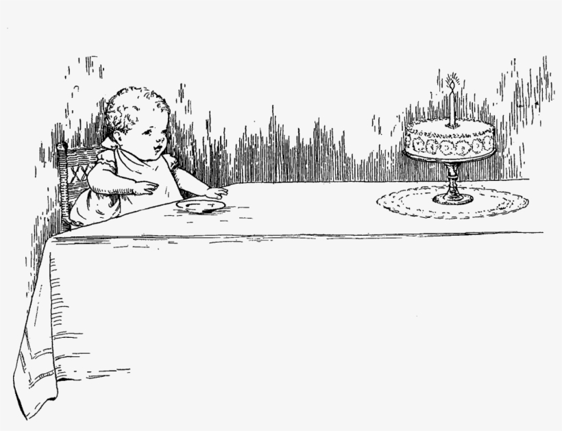 Printable Baby Birthday Clipart Downloads - Gift, transparent png download