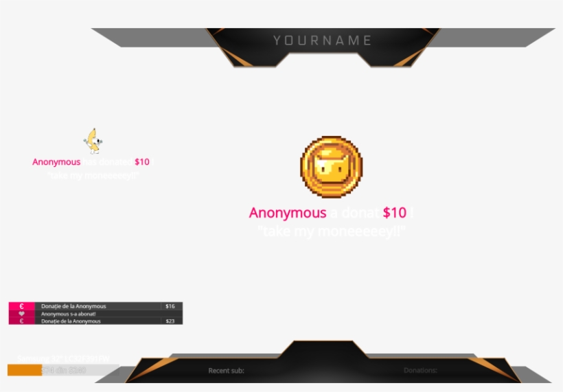 Tipeeestream Scene - Fix Layout - Layout Pronto Para Stream, transparent png download