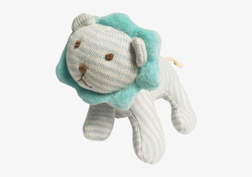 Lion Blue Stripe 21cm - Lion, transparent png download